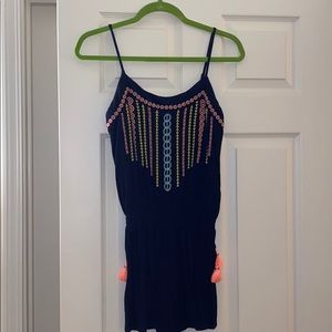 Lilly Pulitzer Navy Romper